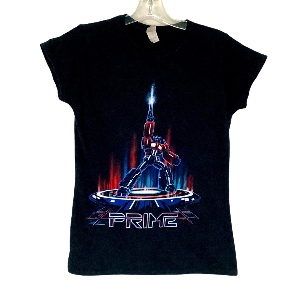 Black Optimus Prime Tranformers Graphic Tee M - Picture 2 of 6